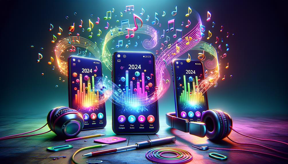 top music apps 2024